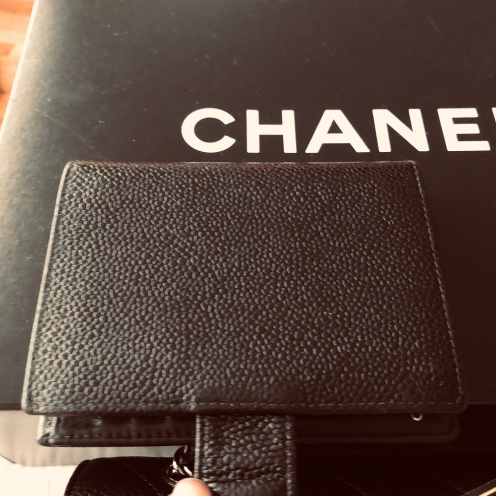 Chanel Black Caviar Wallet